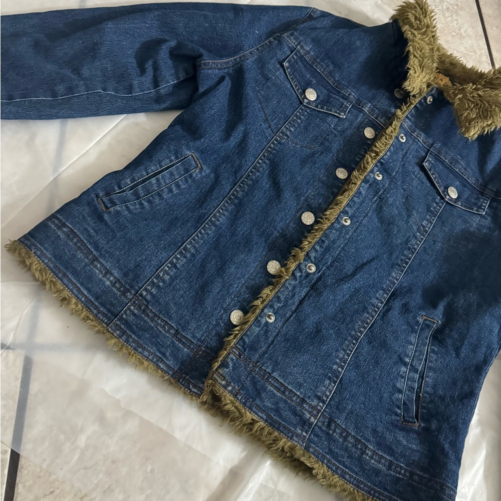 Blue women’s Jean jacket